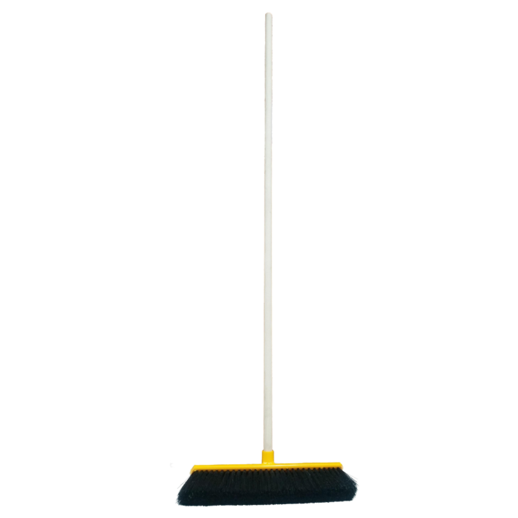 Trojan Medium Fibre Broom, 450mm – Baw Baw Garden Supplies & Equipment Hire